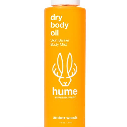 HUME SUPERNATURAL Body Oil Spray - Deeply Nourishing Hydration, Supports Skin Barrier - 1-Pack