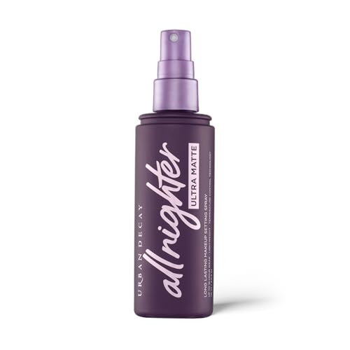 Urban Decay All Nighter Ultra Matte Setting Spray - Oil Control, 16HR Wear, Vegan - 4 fl oz