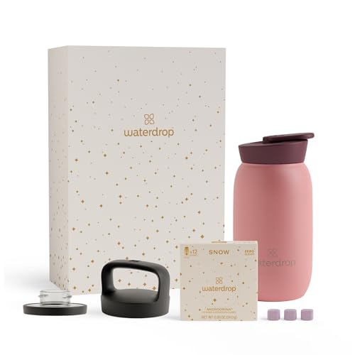 waterdrop Wellness Gift Set - Sugar-Free Microdrinks & Reusable Tumbler, Limited Edition - M & L