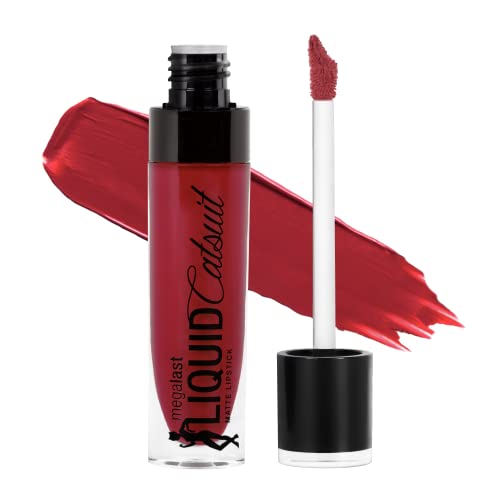 wet n wild Megalast Liquid Catsuit Lipstick - Long-Lasting, Cruelty-Free Formula - 6g