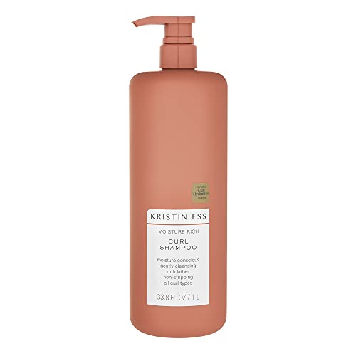 Kristin Ess Curl Shampoo - Moisture-Rich, Anti-Frizz, Vegan, Sulfate & Paraben Free - 33.8 fl. oz.