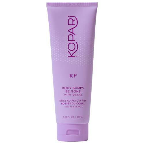 Kopari KP Body Bumps Be Gone Scrub - Smooth Skin, Reduces Bumps, 10% AHA - 8.45 fl oz Tube