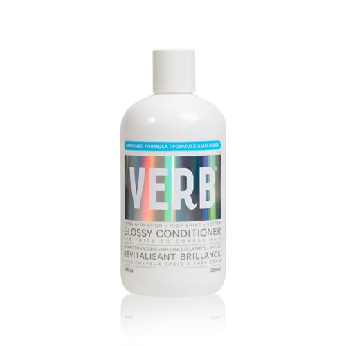 VERB Glossy Conditioner - Deep Hydration, High Shine, Vegan & Cruelty-Free - 12 fl oz