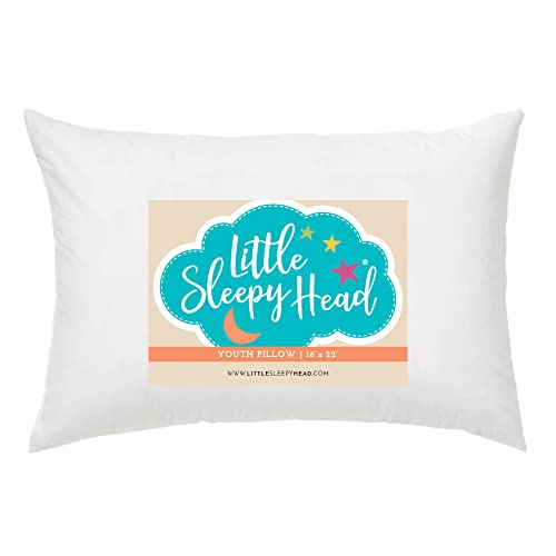 Youth Pillow - Hypoallergenic & Ergonomic Design for Better Sleep - 16x22, OEKO-TEX Certified