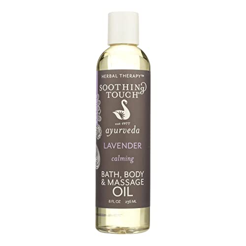 Soothing Touch Body Oil - Moisturizing Lavender Infusion for Soft Skin - 8 oz