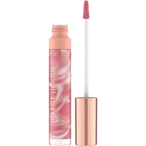 Catrice Marble-licious Liquid Lip Balm - Nourishing Coconut Oil, Glossy Finish - 20ml