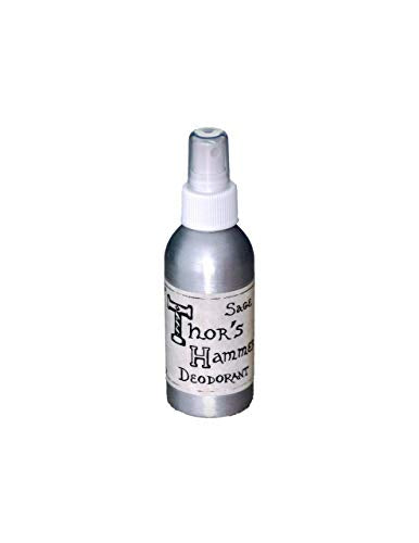 Sage Deodorant Spray - All Natural, No Harsh Chemicals, Handcrafted - 4 oz Mister Bottle