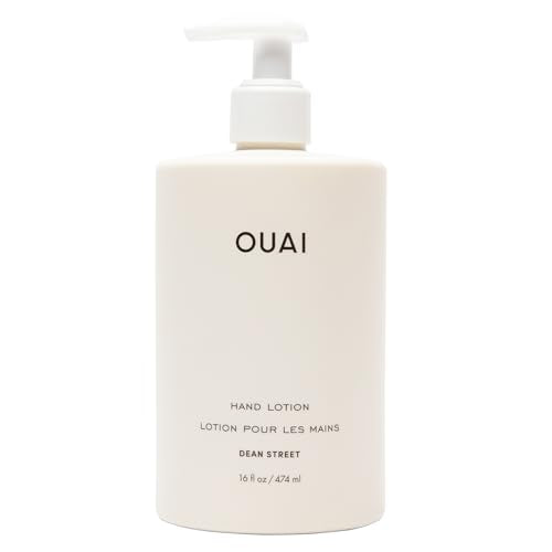 OUAI Hand Lotion - Lightweight Daily Hydration with Avocado & Jojoba Oil - 16 Fl Oz