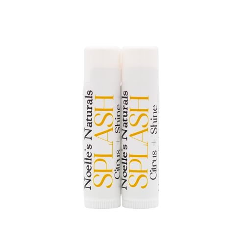 Organic Lip Balm Duo - Intense Moisture & Soothing Relief, Non-GMO, Paraben Free - Set of 2