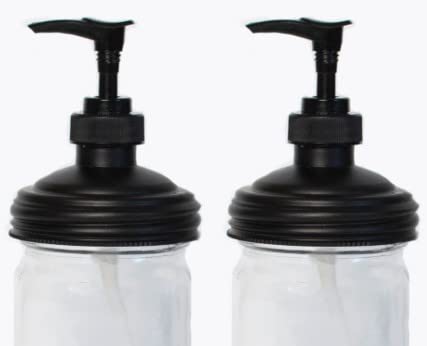 reCAP Mason Jar Pump - Versatile Use, Leak-Proof Design, Made in USA - 2 Pack