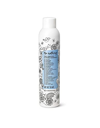 No Nothing Very Sensitive Hairspray - Strong Hold, Hypoallergenic, Cruelty-Free - 9oz