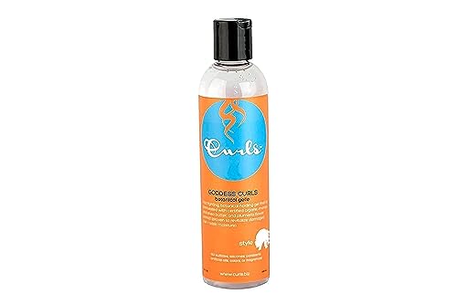 Curls Goddess Botanical Gel - Defines Curls, Fights Frizz, No Sulfates or Parabens - 8 Fl Oz