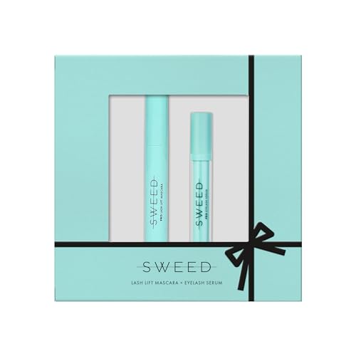 SWEED Lash Lift Gift Set - Nourishing Mascara & Growth Serum, Vegan & Cruelty-Free - 3ml