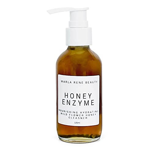 Marla Rene Beauty Honey Face Wash - Brightening Enzyme Cleanser for All Skin Types - 5oz