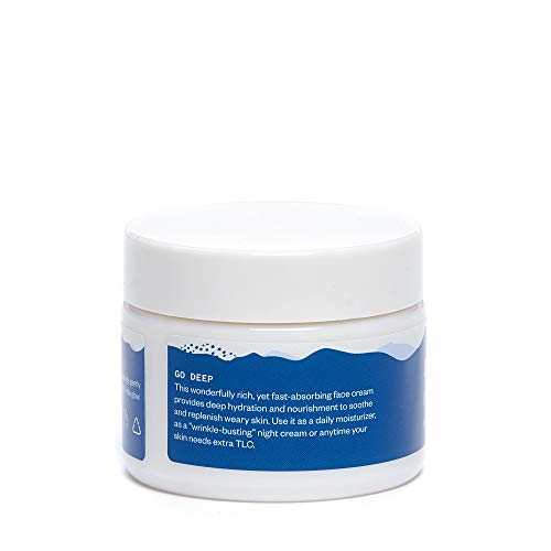 Ursa Major Face Moisturizer - Hydrating Recovery Cream, Natural Ingredients - 1.57 oz