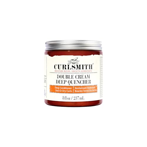 CURLSMITH Deep Hair Conditioner - Intense Moisture for Ultra Dry Curls, Vegan & Cruelty-Free - 8 oz