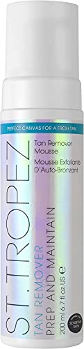 St.Tropez Tan Remover Mousse & Primer - Detox & Prime Sensitive Skin, Vegan - 6.7 Fl Oz