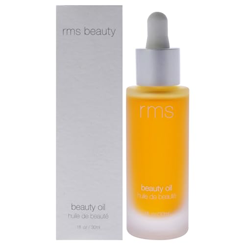 RMS Beauty Oil - Hydrating Face Oil & Makeup Primer, Organic Jojoba & Rosehip - 1oz