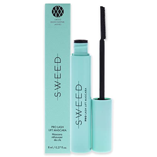 SWEED Lash Lift Mascara - Fuller Lash Line, Strengthening Formula, Black - 0.27 oz