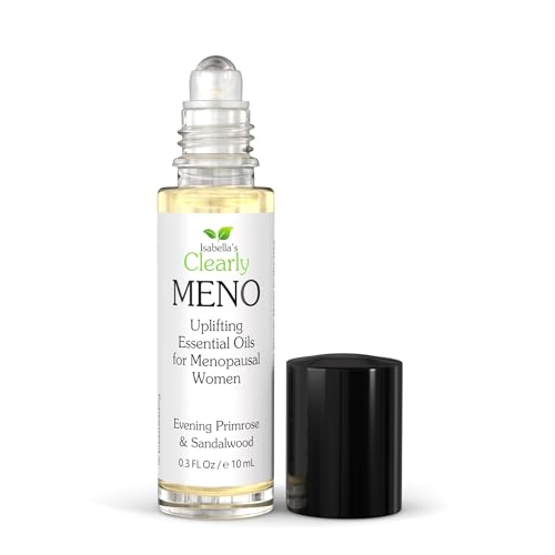 MENO Essential Oil Roll-On - Natural Mood & Balance Support with Evening Primrose, 10ml