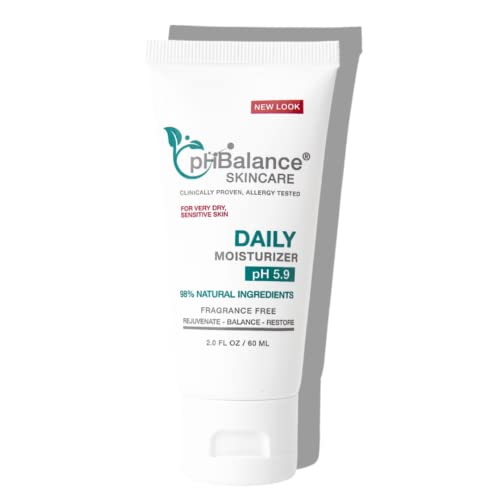 pH Balance Daily Moisturizer - Hydrates & Soothes Dry, Sensitive Skin - 2oz