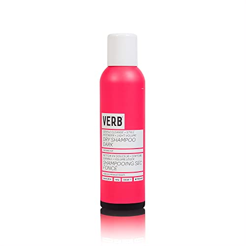 VERB Dry Shampoo for Dark Hair - Boosts Volume, Paraben & Gluten Free, Grapefruit Scent - 5 oz