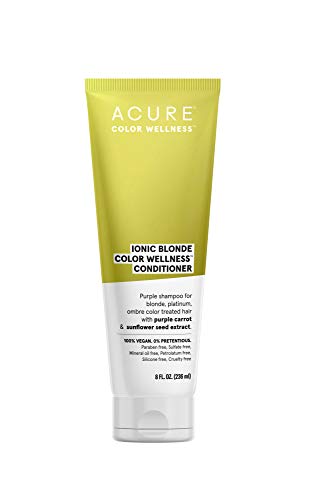 ACURE Ionic Blonde Color Wellness Conditioner - Moisturizes, Vegan, Color-Fade Protection - 8 Fl Oz