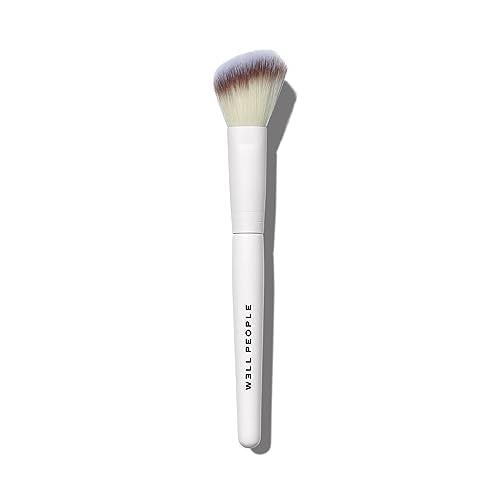 Well People Makeup Brush - Angled for Flawless Contouring, Cruelty-Free Taklon Bristles