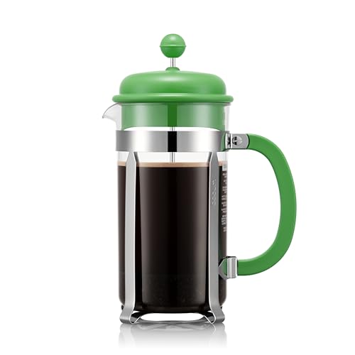 Bodum French Press Coffee Maker - BPA-Free Tritan, Reusable Stainless Steel Filter - 34oz