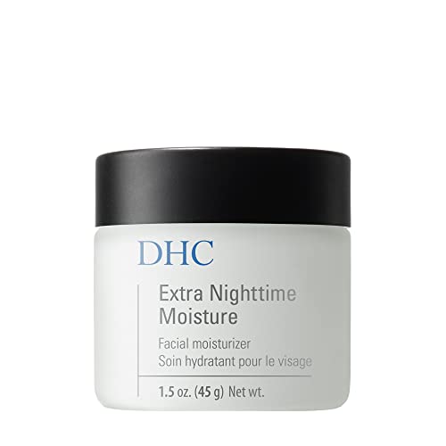 DHC Extra Nighttime Moisture - Deep Hydration, Collagen-Rich Formula, Fragrance-Free - 1.5oz