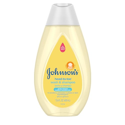 Johnson's Baby Shampoo & Body Wash - Gentle Clean for Delicate Skin - 13.6 fl. oz