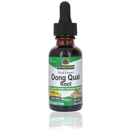 Nature's Answer Dong Quai Herbal Supplement - Hormonal Balance, Alcohol-Free, Gluten-Free - 1 oz