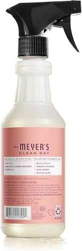 Mrs. Meyer's All-Purpose Cleaner Spray - Fresh Rose Scent, Cruelty-Free - 16 fl. oz, Pack of 3