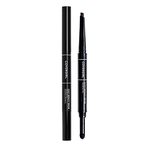 COVERGIRL Eyebrow Enhancer - Defines & Shapes with Retractable Pencil, Cruelty-Free - 4 Shades