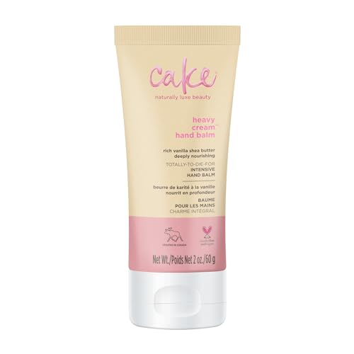 Cake Beauty Hand Cream - Intensive Moisture with Shea Butter & Aloe Vera - 2 oz Travel Size