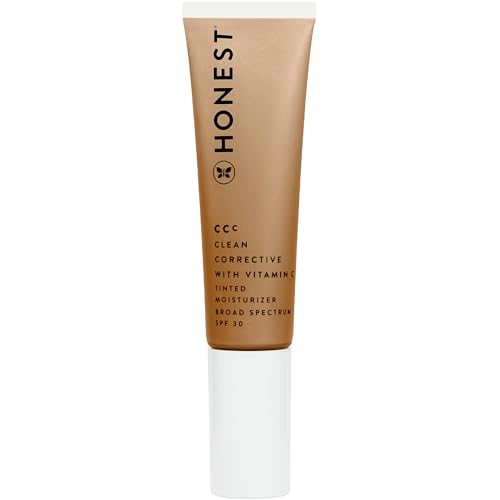 Honest Beauty Tinted Moisturizer - Vitamin C, Mineral SPF 30, Vegan - Oro Medium, 1 fl oz