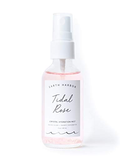 Earth Harbor TIDAL ROSE Crystal Hydration Toner - Soothes & Hydrates Dry Skin - 2 fl oz