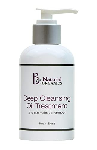 Be Natural Organics Makeup Remover - Nourishing Oil Treatment, Noncomedogenic - 6 Oz