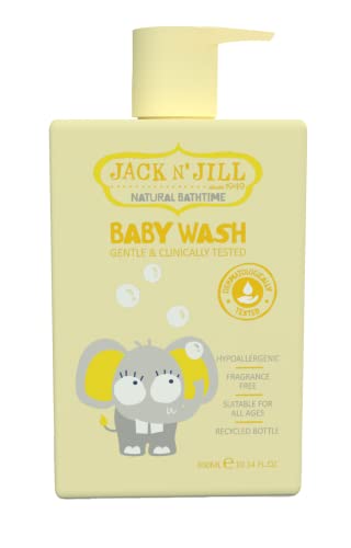 Jack N' Jill Baby Body Wash - Hypoallergenic, Fragrance-Free, Gentle for Sensitive Skin - 300 mL