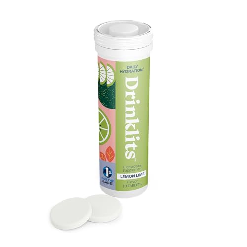 Drinklits Hydration Powder - Delicious Electrolyte Boost, Sugar-Free, Natural Flavor - 10 Tablets