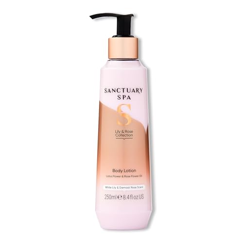 SANCTUARY Spa Body Lotion - Hydrating, Lotus Flower & Vitamin C, Vegan - 250ml