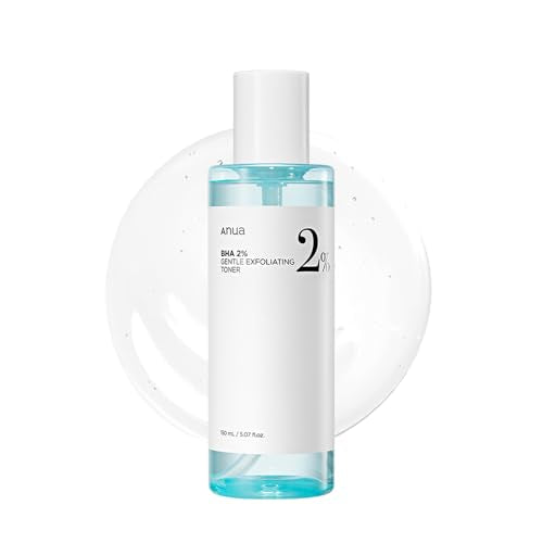 ANUA BHA 2% Exfoliating Toner - Unclogs Pores, Hydrates with Ceramides & Teatree - 150ml