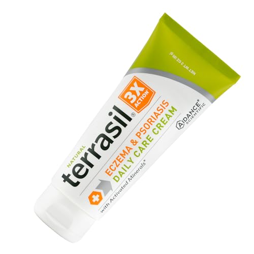 Terrasil Eczema Cream - Fast Relief for Severe Eczema & Irritation, All-Natural Formula - 85g