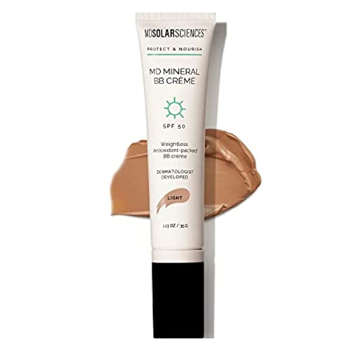 MDSolarSciences MD Mineral BB Crème SPF 50 - Tinted Sunscreen with Antioxidants - 1.23 Oz