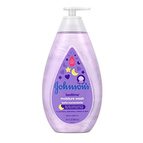 Johnson's Bedtime Baby Wash - Soothing NaturalCalm Aromas, Hypoallergenic, 27.1 fl. oz
