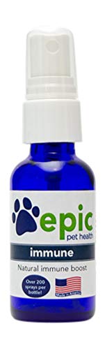 Epic Pet Supplement - Supports Immune Health, Relieves Allergies - Liquid Spray 2oz