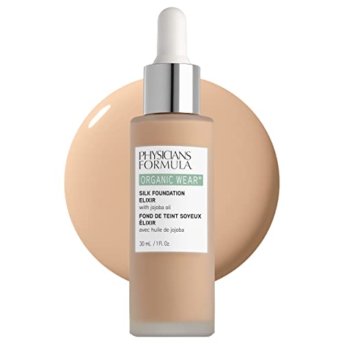 Physicians Formula Liquid Foundation - Full Coverage, Dermatologist Tested, Fair-to-Light - 1oz