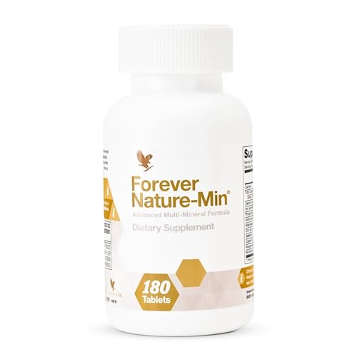 Forever Living Trace Mineral Blend - Supports Muscle, Brain, Hydration - 180 Tablets