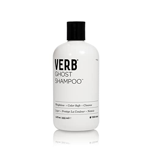 VERB Ghost Shampoo - Weightless Cleanse, Nourishing Moringa Oil, Color-Safe - 12 fl oz