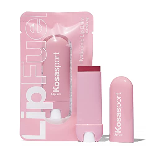 Kosas Lipfuel Hyaluronic Active Sport Lip Balm - Hydrates, Nourishes, Minty Rush - 0.15oz